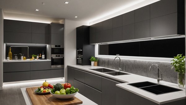 Réglette éclairage led: illuminez votre cuisine et salle de bain