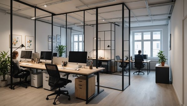Transformez votre espace de travail à rennes avec des cloisons mobiles