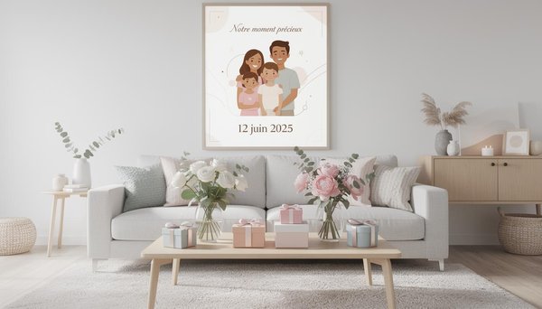 Poster personnalisé : le cadeau déco parfait pour marquer chaque occasion